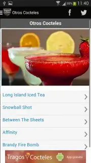 Tragos y Cocteles скриншот 2