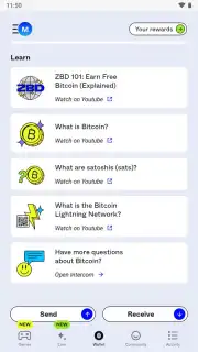 ZBD: Earn Bitcoin Rewards скриншот 10