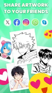 Draw Anime скриншот 1