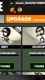 Stickman Skate Battle скриншот 8