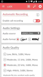 Call Recorder - callX скриншот 6