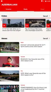 Official F1 ® App скриншот 3