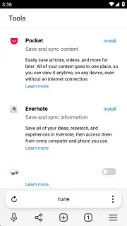 Yandex Browser (alpha) скриншот 18