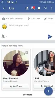 Lite Messenger FB скриншот 6