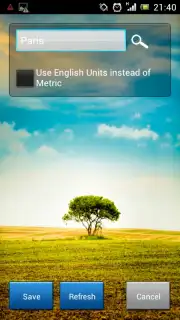 Cute Weather Widget скриншот 2