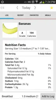Calorie Counter скриншот 4