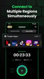 SafeShell VPN - Fast & Secure скриншот 3