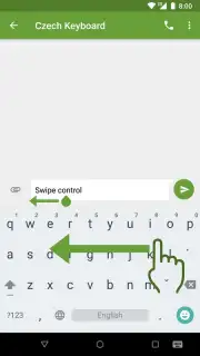 Czech Diacritic Keyboard скриншот 3