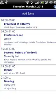 Business Calendar скриншот 4