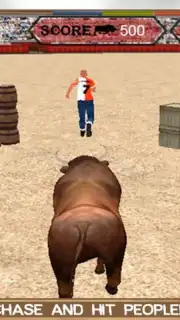 Angry Bull Attack Arena Sim 3D скриншот 5