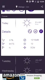Sasha Weather FREE скриншот 2