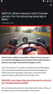 Official F1 ® App скриншот 20