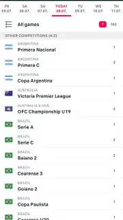 FlashScore скриншот 12