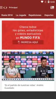 Televisa Deportes скриншот 1