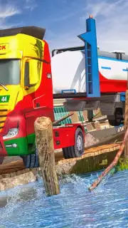 Oil Tanker Transport Offroad Truck Driver скриншот 2