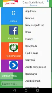 Pak Browser скриншот 6