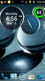 Rings Digital Weather Clock скриншот 5