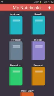 My Notebooks скриншот 2