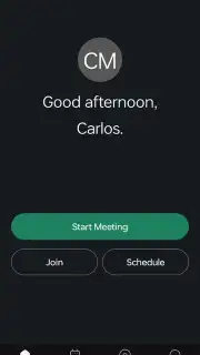 WebEx Meetings скриншот 7