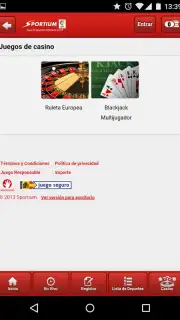 Sportium скриншот 2