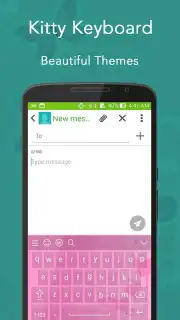 Cutie Kitty Keyboard скриншот 3