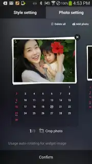 dodol Calendar Widget скриншот 4