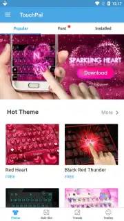 TouchPal Lite скриншот 5