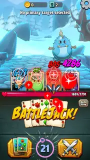 Battlejack: Blackjack RPG скриншот 2