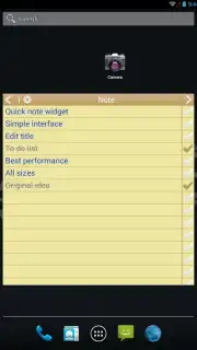 Note To Do. Widget скриншот 6
