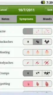 Period Tracker скриншот 2