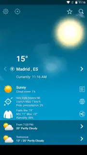 Weather XL PRO скриншот 1