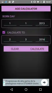 Age Calculator offline pro скриншот 2