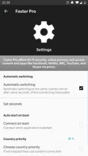 VPN-Faster Pro скриншот 8