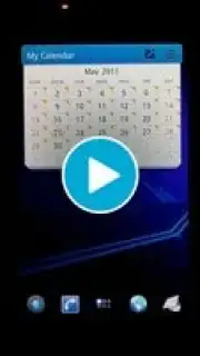 GO Calendar Widget скриншот 1