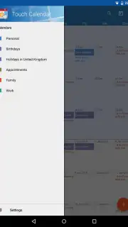 Touch Calendar Free скриншот 11