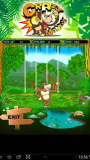 Crazy monkey slot скриншот 9