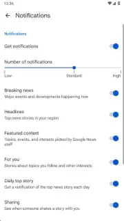 Google News скриншот 6