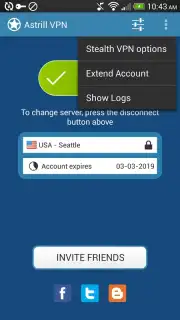 Astrill VPN скриншот 3