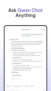Qwen Chat скриншот 6