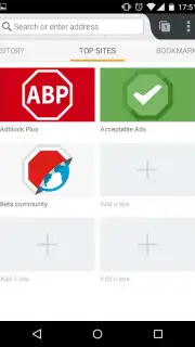 Adblock Browser скриншот 7