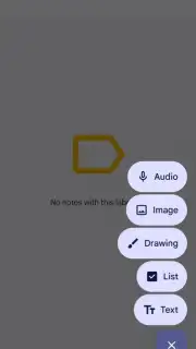 Google Keep скриншот 3