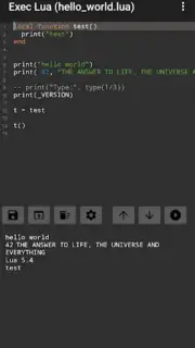 Exec Lua скриншот 3