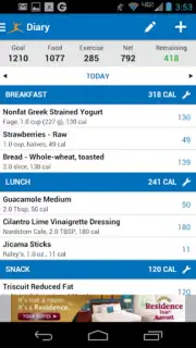 Calorie Counter - MyFitnessPal скриншот 2