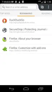 Orfox: Tor Browser скриншот 5