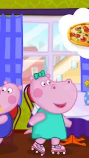 Kids Cafe with Hippo скриншот 7