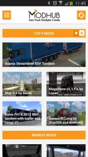 Euro truck simulator 2 mods скриншот 9