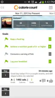 Calorie Counter скриншот 2