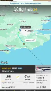 Flightradar24 скриншот 19