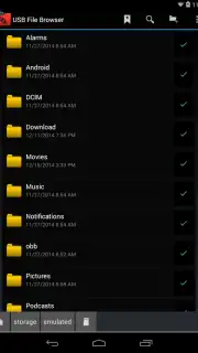 USB File Browser скриншот 2