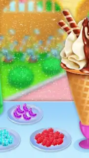 Ice Cream Shop Cone Maker Game скриншот 4
